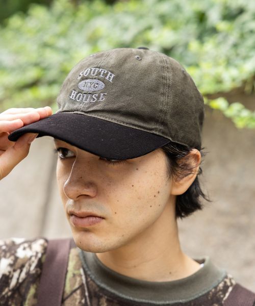 niko and .カレッジロゴダックキャップ チャコールグレー FREE メンズグッズ ニコアンド 568270 and ST アンドエスティ（旧ドットエスティ）