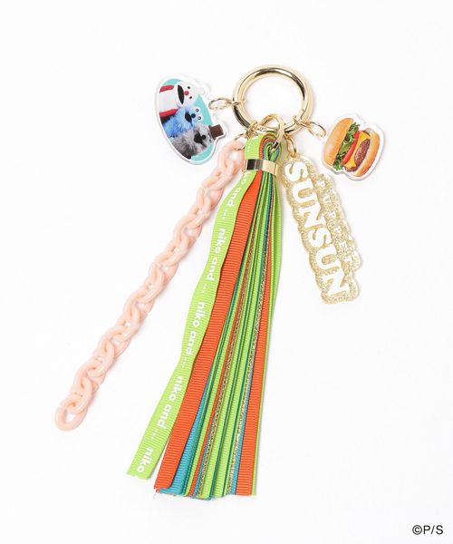 niko and .【パペットスンスン】コラボカラーテープチャーム グリーン ウィメンズグッズ ニコアンド 568939 and ST アンドエスティ(旧ドットエスティ) niko and .【パペットスンスン】コラボカラーテープチャーム グリーン ウィメンズグッズ ニコアンド 568939 and ST アンドエスティ(旧ドットエスティ)