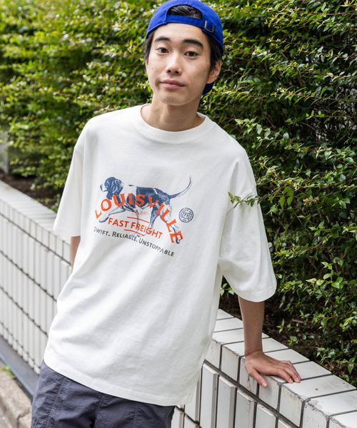 niko and .アニマルフォトプリントTシャツ ライトグレー L メンズインナー ニコアンド 569080 and ST アンドエスティ(旧ドットエスティ) niko and .アニマルフォトプリントTシャツ ライトグレー L メンズインナー ニコアンド 569080 and ST アンドエスティ(旧ドットエスティ)