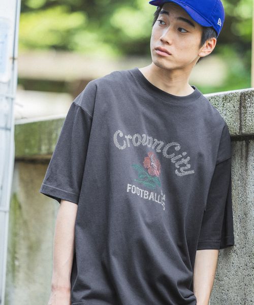 niko and .アソートモチーフ刺繍Tシャツ チャコールグレー L メンズインナー ニコアンド 569161 and ST アンドエスティ(旧ドットエスティ) niko and .アソートモチーフ刺繍Tシャツ チャコールグレー L メンズインナー ニコアンド 569161 and ST アンドエスティ(旧ドットエスティ)