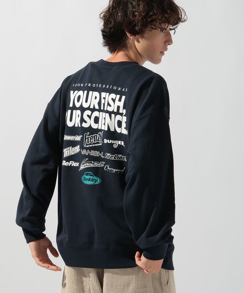 niko and .【Russell Athletic】別注LOGO PRINT SWEAT ネイビー L メンズインナー ニコアンド 569433 and ST アンドエスティ(旧ドットエスティ) niko and .【Russell Athletic】別注LOGO PRINT SWEAT ネイビー L メンズインナー ニコアンド 569433 and ST アンドエスティ(旧ドットエスティ)