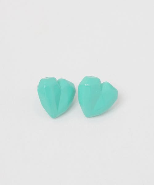niko and .プラハートピアス グリーン ウィメンズグッズ ニコアンド 569488 and ST アンドエスティ(旧ドットエスティ) niko and .プラハートピアス グリーン ウィメンズグッズ ニコアンド 569488 and ST アンドエスティ(旧ドットエスティ)