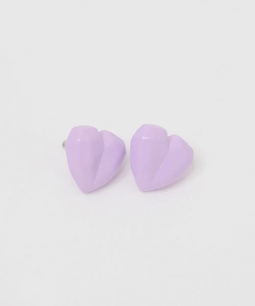 niko and .プラハートピアス パープル ウィメンズグッズ ニコアンド 569488 and ST アンドエスティ(旧ドットエスティ) niko and .プラハートピアス パープル ウィメンズグッズ ニコアンド 569488 and ST アンドエスティ(旧ドットエスティ)