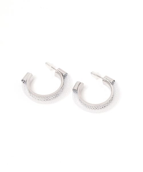 niko and .メッシュC型ピアス グレー ウィメンズグッズ ニコアンド 570572 and ST アンドエスティ(旧ドットエスティ) niko and .メッシュC型ピアス グレー ウィメンズグッズ ニコアンド 570572 and ST アンドエスティ(旧ドットエスティ)