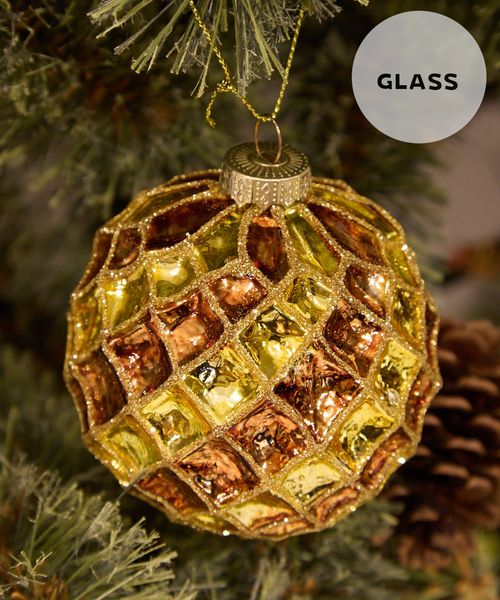 niko and .【2025Xmas】ガラスボールオーナメント/直径8cm 2 季節(クリスマス) ホワイト ニコアンド 570731 and ST アンドエスティ(旧ドットエスティ) niko and .【2025Xmas】ガラスボールオーナメント/直径8cm 2 季節(クリスマス) ホワイト ニコアンド 570731 and ST アンドエスティ(旧ドットエスティ)