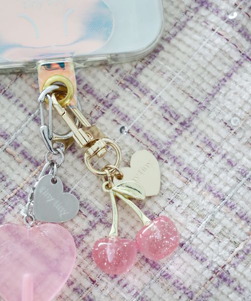 niko and .カラフルチェリーチャーム[tiny tiny(ティニーティニー)] ピンク ｔｉｎｙ ｔｉｎｙ ニコアンド 571262 and ST アンドエスティ（旧ドットエスティ）