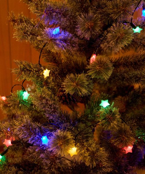 niko and .【2025Xmas】LEDカラースターガーランド)/全長330cm 季節（クリスマス） ホワイト ニコアンド 571391 and ST アンドエスティ（旧ドットエスティ）