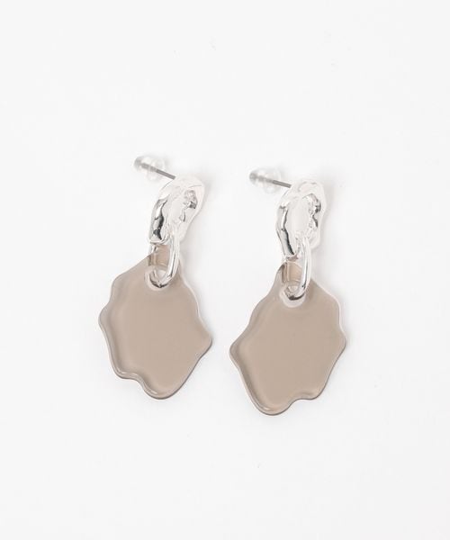 niko and .メタルクリアプレートピアス シルバー ウィメンズグッズ ニコアンド 571463 and ST アンドエスティ(旧ドットエスティ) niko and .メタルクリアプレートピアス シルバー ウィメンズグッズ ニコアンド 571463 and ST アンドエスティ(旧ドットエスティ)