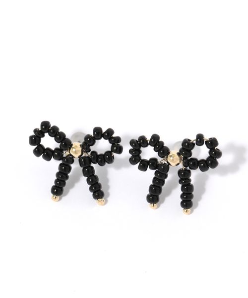 niko and .プチリボンピアス シルバー ウィメンズグッズ ニコアンド 571466 and ST アンドエスティ(旧ドットエスティ) niko and .プチリボンピアス シルバー ウィメンズグッズ ニコアンド 571466 and ST アンドエスティ(旧ドットエスティ)