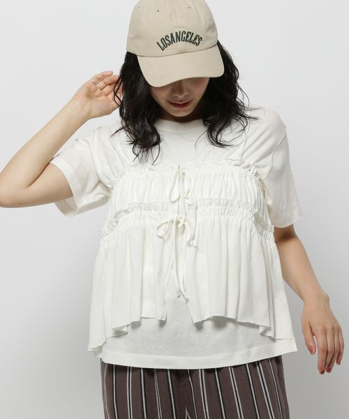 niko and .マルチWAYTシャツセット ライトグレー FREE ウィメンズインナー ニコアンド 571614 and ST アンドエスティ(旧ドットエスティ) niko and .マルチWAYTシャツセット ライトグレー FREE ウィメンズインナー ニコアンド 571614 and ST アンドエスティ(旧ドットエスティ)