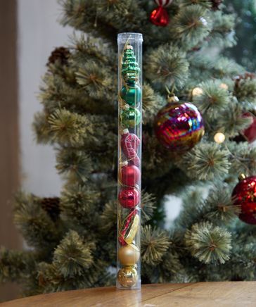 ジョナサンアドラー◇クリスマス陶器オーナメント12＋1個セット※限定1セット 陶器のクリスマスツリー オーナメントセット【4個セット