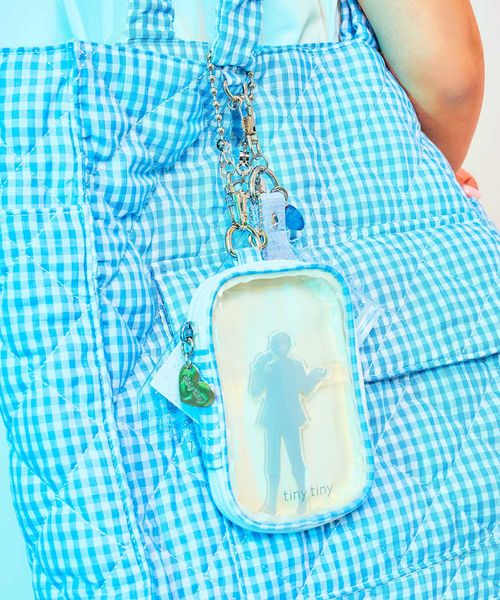 niko and .［あんちょんプロデュース］推し活ポーチ［tiny tiny(ティニーティニー)］ ライトブルー ｔｉｎｙ ｔｉｎｙ ニコアンド 571831 and ST アンドエスティ（旧ドットエスティ）