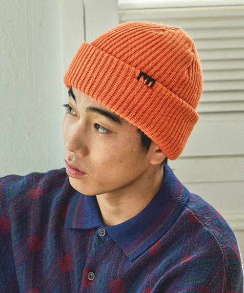 niko and .フェイクレザーパッチニットワッチ オレンジ FREE メンズグッズ ニコアンド 572947 and ST アンドエスティ(旧ドットエスティ) niko and .フェイクレザーパッチニットワッチ オレンジ FREE メンズグッズ ニコアンド 572947 and ST アンドエスティ(旧ドットエスティ)