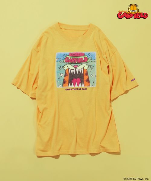 niko and .CHARACTER PRINT T-SHIRT イエロー M メンズインナー ニコアンド 574332 and ST アンドエスティ(旧ドットエスティ) niko and .CHARACTER PRINT T-SHIRT イエロー M メンズインナー ニコアンド 574332 and ST アンドエスティ(旧ドットエスティ)