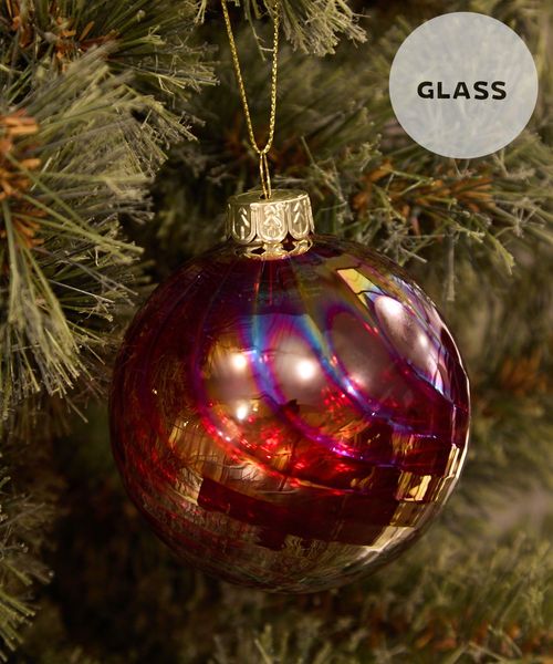 niko and .【2025Xmas】ガラスボールオーナメント/直径8cm 1 季節(クリスマス) ボルドー ニコアンド 574389 and ST アンドエスティ(旧ドットエスティ) niko and .【2025Xmas】ガラスボールオーナメント/直径8cm 1 季節(クリスマス) ボルドー ニコアンド 574389 and ST アンドエスティ(旧ドットエスティ)