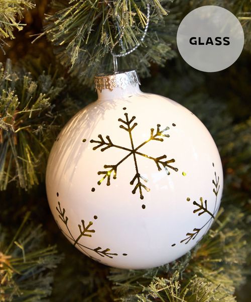 niko and .【2025Xmas】ガラスボールオーナメント/直径8cm 4 季節(クリスマス) ライトグレー ニコアンド 574390 and ST アンドエスティ(旧ドットエスティ) niko and .【2025Xmas】ガラスボールオーナメント/直径8cm 4 季節(クリスマス) ライトグレー ニコアンド 574390 and ST アンドエスティ(旧ドットエスティ)