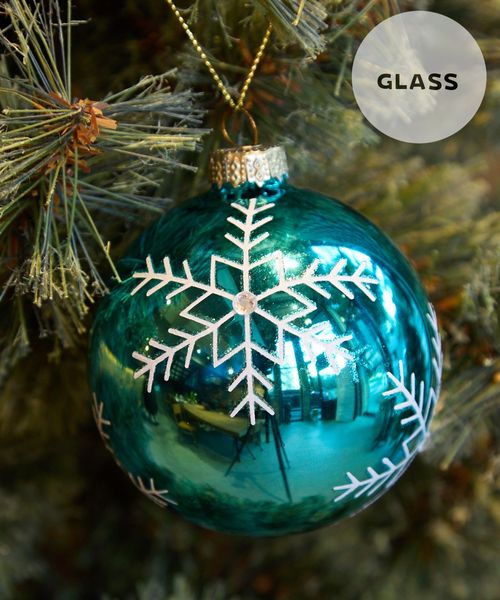 niko and .【2025Xmas】ガラスボールオーナメント/直径8cm 4 季節(クリスマス) ブルー ニコアンド 574390 and ST アンドエスティ(旧ドットエスティ) niko and .【2025Xmas】ガラスボールオーナメント/直径8cm 4 季節(クリスマス) ブルー ニコアンド 574390 and ST アンドエスティ(旧ドットエスティ)