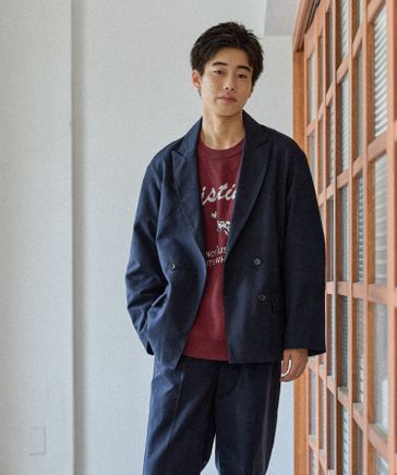 WIM NEELSダブルブレストジャケット WIM NEELSダブルブレストジャケット