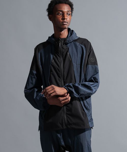 niko and .[NUMERALS]ウインドブレーカー ネイビー L ＮＵＭＥＲＡＬＳ ニコアンド 576877 and ST アンドエスティ（旧ドットエスティ）