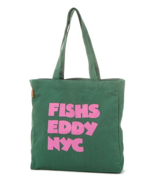 niko and .【Fishs Eddy(フィッシュエディ)】キャンパスロゴトート グリーン FISHS EDDY ニコアンド 577160 and ST アンドエスティ(旧ドットエスティ) niko and .【Fishs Eddy(フィッシュエディ)】キャンパスロゴトート グリーン FISHS EDDY ニコアンド 577160 and ST アンドエスティ(旧ドットエスティ)