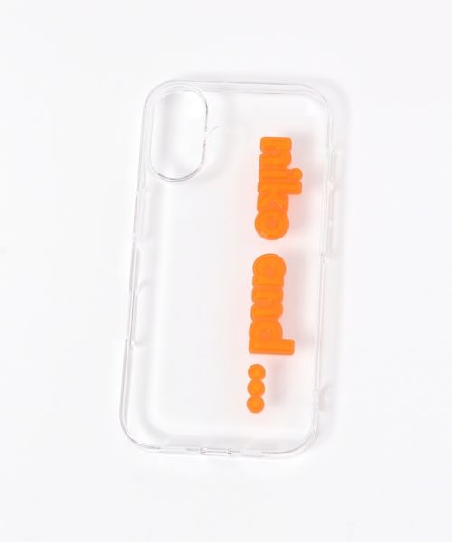 niko and .オリジナルニコロゴプックリケース(iPhone16) ガジェット オレンジ ニコアンド 577633 and ST アンドエスティ(旧ドットエスティ) niko and .オリジナルニコロゴプックリケース(iPhone16) ガジェット オレンジ ニコアンド 577633 and ST アンドエスティ(旧ドットエスティ)