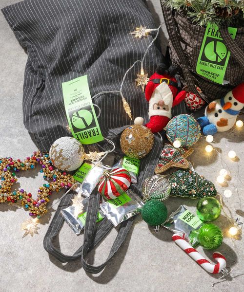 niko and .[NEVER-STOP COOKIES] トートバッグ バッグ チャコールグレー ニコアンド 577718 and ST アンドエスティ（旧ドットエスティ）