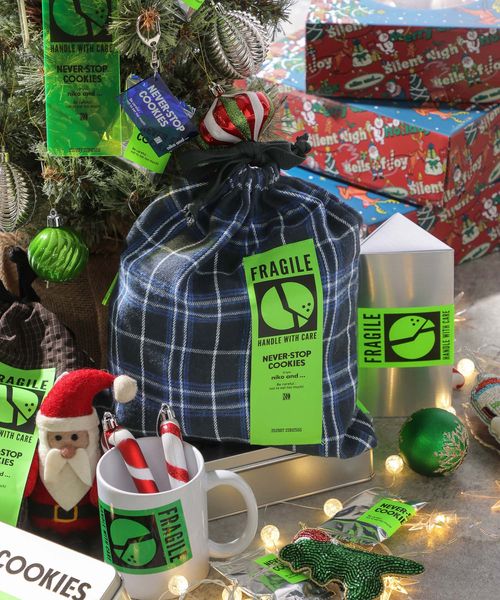 niko and .[NEVER-STOP COOKIES] 巾着 バッグ ネイビー ニコアンド 577719 and ST アンドエスティ（旧ドットエスティ）