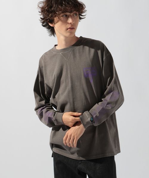 niko and .【KAVU(カブ-)】別注LOGO VINTAGE TEE チャコールグレー M メンズインナー ニコアンド 577941 and ST アンドエスティ(旧ドットエスティ) niko and .【KAVU(カブ-)】別注LOGO VINTAGE TEE チャコールグレー M メンズインナー ニコアンド 577941 and ST アンドエスティ(旧ドットエスティ)