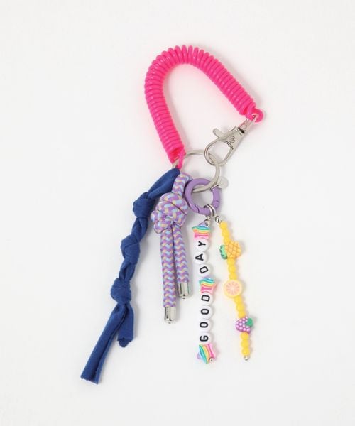 niko and .カラフルMIXチャーム ピンク ウィメンズグッズ ニコアンド 578673 and ST アンドエスティ(旧ドットエスティ) niko and .カラフルMIXチャーム ピンク ウィメンズグッズ ニコアンド 578673 and ST アンドエスティ(旧ドットエスティ)