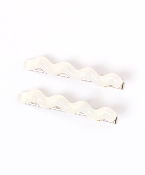 niko and .WAVE2SETヘアクリップ ベージュ ウィメンズグッズ ニコアンド 578792 and ST アンドエスティ(旧ドットエスティ) niko and .WAVE2SETヘアクリップ ベージュ ウィメンズグッズ ニコアンド 578792 and ST アンドエスティ(旧ドットエスティ)
