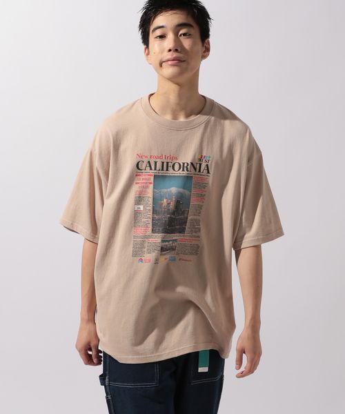 niko and .ヴィンテージアソートプリントTシャツ ブラウン M メンズインナー ニコアンド 579325 and ST アンドエスティ(旧ドットエスティ) niko and .ヴィンテージアソートプリントTシャツ ブラウン M メンズインナー ニコアンド 579325 and ST アンドエスティ(旧ドットエスティ)