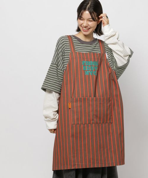 niko and .【Fishs Eddy(フィッシュエディ)】ストライプエプロン ライトベージュ FISHS EDDY ニコアンド 579624 and ST アンドエスティ(旧ドットエスティ) niko and .【Fishs Eddy(フィッシュエディ)】ストライプエプロン ライトベージュ FISHS EDDY ニコアンド 579624 and ST アンドエスティ(旧ドットエスティ)