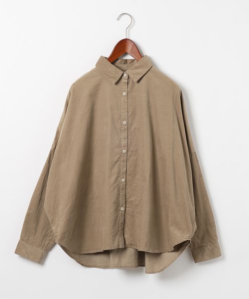 niko and .【ichi(イチ)】ミジンコールシャツ ブラウン FREE ウィメンズインナー ニコアンド 580168 and ST アンドエスティ(旧ドットエスティ) niko and .【ichi(イチ)】ミジンコールシャツ ブラウン FREE ウィメンズインナー ニコアンド 580168 and ST アンドエスティ(旧ドットエスティ)