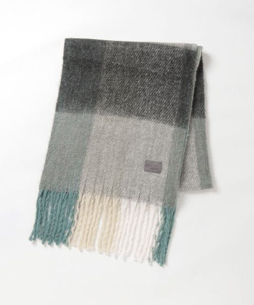 niko and .ウール混ボリュームマフラー ベージュ FREE メンズグッズ ニコアンド 580840 and ST アンドエスティ（旧ドットエスティ）