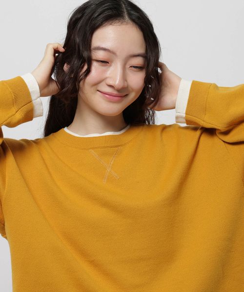 niko and .レイヤー風クループルオーバー イエロー L ウィメンズインナー ニコアンド 580983 and ST アンドエスティ(旧ドットエスティ) niko and .レイヤー風クループルオーバー イエロー L ウィメンズインナー ニコアンド 580983 and ST アンドエスティ(旧ドットエスティ)