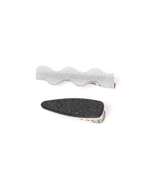 niko and .WAVE2SETヘアクリップ シルバー ウィメンズグッズ ニコアンド 582605 and ST アンドエスティ(旧ドットエスティ) niko and .WAVE2SETヘアクリップ シルバー ウィメンズグッズ ニコアンド 582605 and ST アンドエスティ(旧ドットエスティ)
