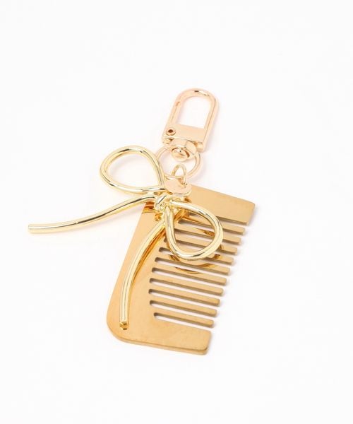 niko and .メタルコームチャーム イエロー ウィメンズグッズ ニコアンド 582630 and ST アンドエスティ(旧ドットエスティ) niko and .メタルコームチャーム イエロー ウィメンズグッズ ニコアンド 582630 and ST アンドエスティ(旧ドットエスティ)