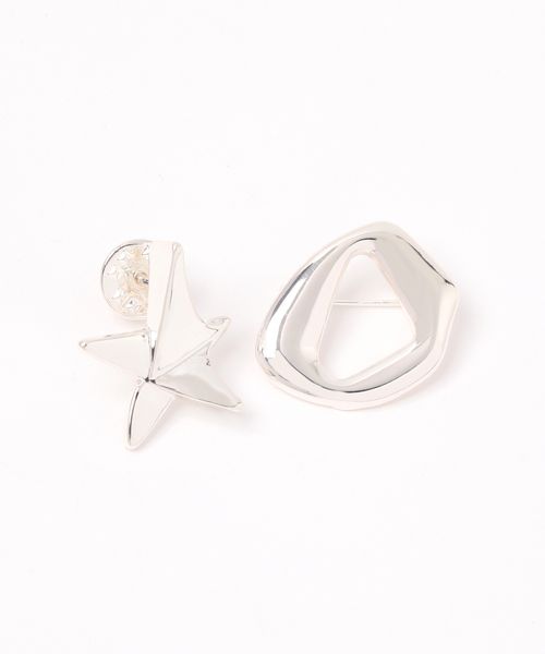 niko and .スターピンブローチセット グレー ウィメンズグッズ ニコアンド 582646 and ST アンドエスティ(旧ドットエスティ) niko and .スターピンブローチセット グレー ウィメンズグッズ ニコアンド 582646 and ST アンドエスティ(旧ドットエスティ)