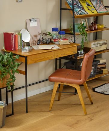 ニコアンド　デスク　テーブル　レトロ　木　ヴィンテージ　幅100 ニコアンド デスク テーブル レトロ 木 ヴィンテージ 幅100 - メルカリ