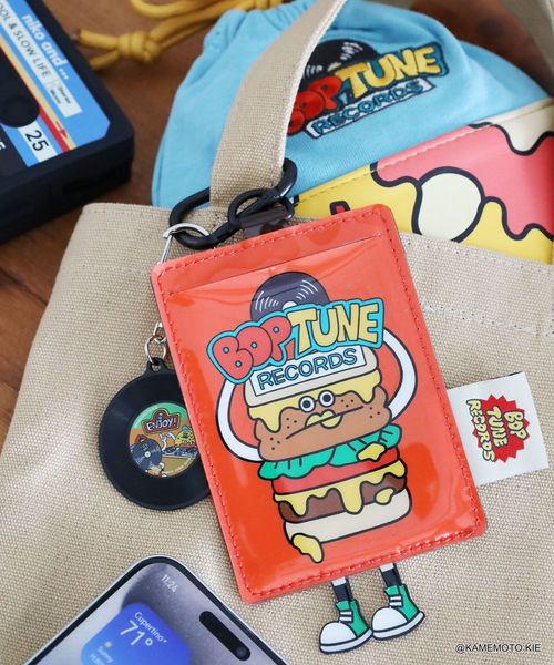 niko and .【BOP TUNE RECORDS】カードケース ステーショナリー オレンジ ニコアンド 587759 and ST アンドエスティ(旧ドットエスティ) niko and .【BOP TUNE RECORDS】カードケース ステーショナリー オレンジ ニコアンド 587759 and ST アンドエスティ(旧ドットエスティ)