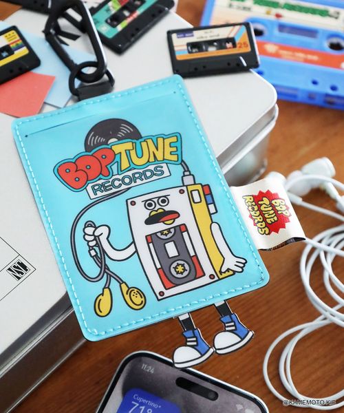 niko and .【BOP TUNE RECORDS】カードケース ステーショナリー ライトブルー ニコアンド 587759 and ST アンドエスティ(旧ドットエスティ) niko and .【BOP TUNE RECORDS】カードケース ステーショナリー ライトブルー ニコアンド 587759 and ST アンドエスティ(旧ドットエスティ)