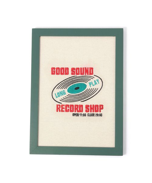 niko and .刺繍ウォールアート インテリアデコール グリーン ニコアンド 587893 and ST アンドエスティ(旧ドットエスティ)