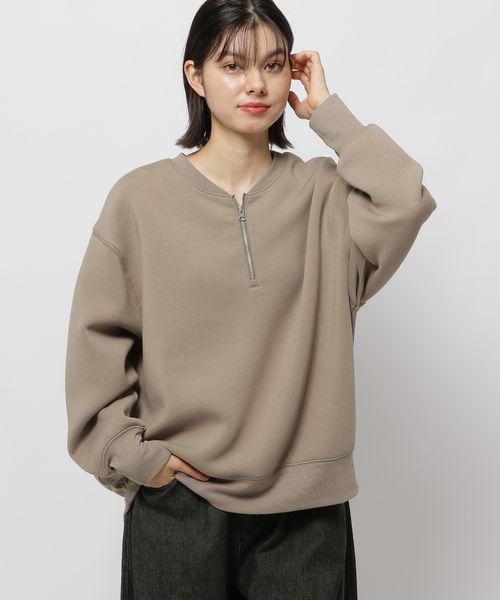 niko and .ライトダンボールZIPプルオーバー ブロンズ M ウィメンズインナー ニコアンド 588225 and ST アンドエスティ(旧ドットエスティ) niko and .ライトダンボールZIPプルオーバー ブロンズ M ウィメンズインナー ニコアンド 588225 and ST アンドエスティ(旧ドットエスティ)