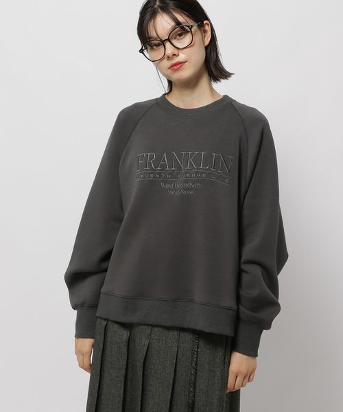 niko and .ライトダンボール刺繍プルオーバー チャコールグレー M ウィメンズインナー ニコアンド 588374 and ST アンドエスティ(旧ドットエスティ) niko and .ライトダンボール刺繍プルオーバー チャコールグレー M ウィメンズインナー ニコアンド 588374 and ST アンドエスティ(旧ドットエスティ)