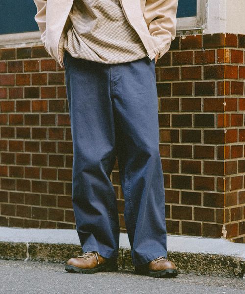 niko and .フレンチワークパンツ ライトブルー L メンズボトムス ニコアンド 590920 and ST アンドエスティ（旧ドットエスティ）