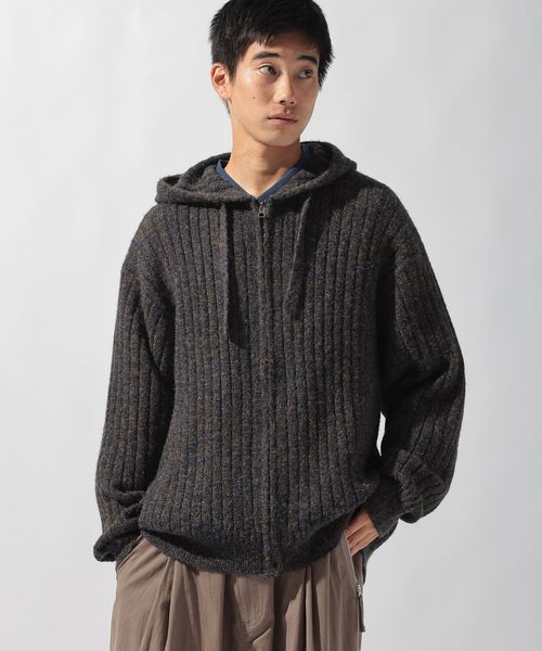 niko and .ワイドリブニットパーカー ネイビー L メンズインナー ニコアンド 591015 and ST アンドエスティ(旧ドットエスティ) niko and .ワイドリブニットパーカー ネイビー L メンズインナー ニコアンド 591015 and ST アンドエスティ(旧ドットエスティ)