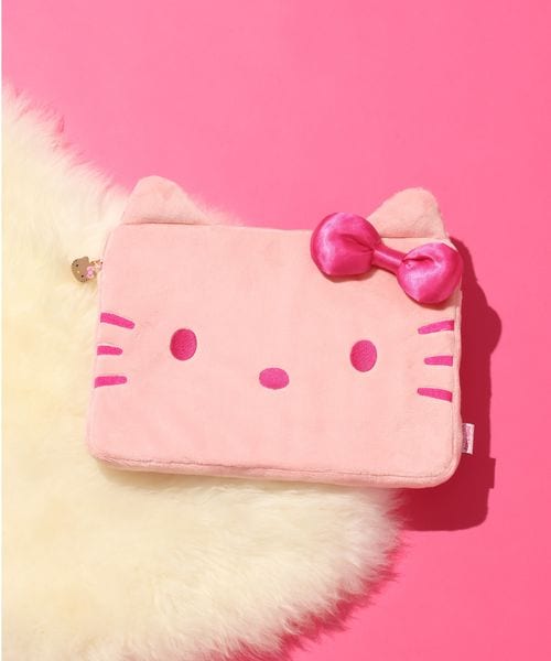 niko and .【ハローキティ】お顔PCケース[tiny tiny(ティニーティニー)] ピンク ｔｉｎｙ ｔｉｎｙ ニコアンド 591607 and ST アンドエスティ（旧ドットエスティ）