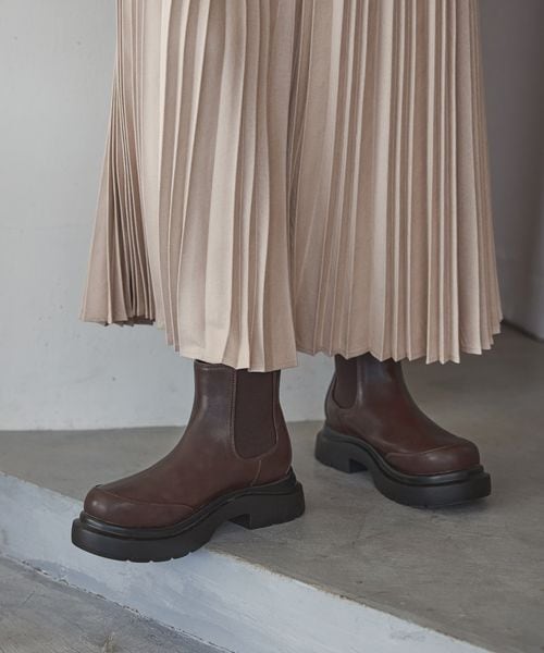 niko and .オリジナルサイドゴアブーツ ブラウン S ウィメンズグッズ ニコアンド 591857 and ST アンドエスティ(旧ドットエスティ) niko and .オリジナルサイドゴアブーツ ブラウン S ウィメンズグッズ ニコアンド 591857 and ST アンドエスティ(旧ドットエスティ)