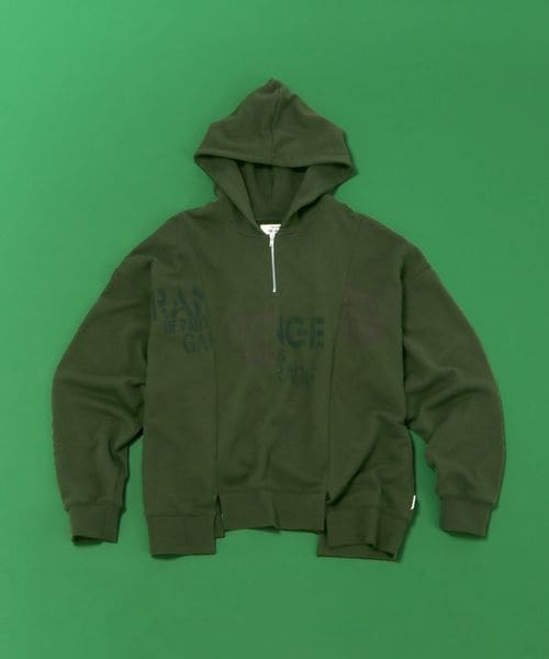 niko and .【インブランド】アソートハーフZIPパーカー【UNISEX】 カーキ FREE ウィメンズインナー ニコアンド 592135 and ST アンドエスティ(旧ドットエスティ) niko and .【インブランド】アソートハーフZIPパーカー【UNISEX】 カーキ FREE ウィメンズインナー ニコアンド 592135 and ST アンドエスティ(旧ドットエスティ)