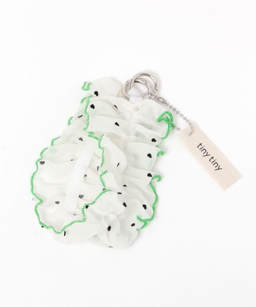 niko and .ハートドットフリルチャーム[tiny tiny(ティニーティニー)] ライトグレー ｔｉｎｙ ｔｉｎｙ ニコアンド 592402 and ST アンドエスティ（旧ドットエスティ）